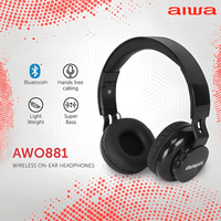 Aiwa AW0881 Wireless Headphone with Bluetooth - 6001889054690