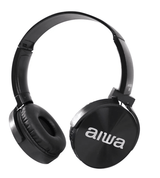 Aiwa AWXB350 2 in 1 Bass Boost Swiveling Bluetooth V5.0 40mm Headphone Set - 6001889054805