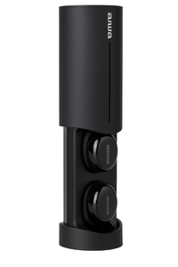 Aiwa TWS BT5.1 Earphones & Smart Aluminum Charging Case - 
