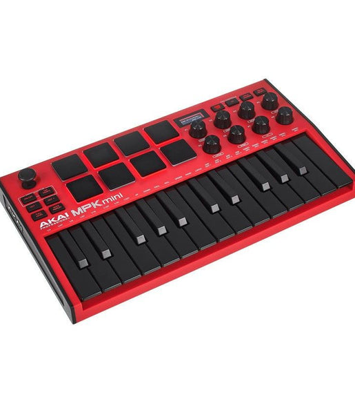 Akai MPK Mini 3 Special Edition Red - 25 Key USB MIDI Keyboard Controller - 0694318025109