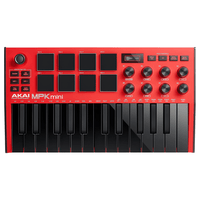 Akai MPK Mini 3 Special Edition Red - 25 Key USB MIDI Keyboard Controller - 0694318025109