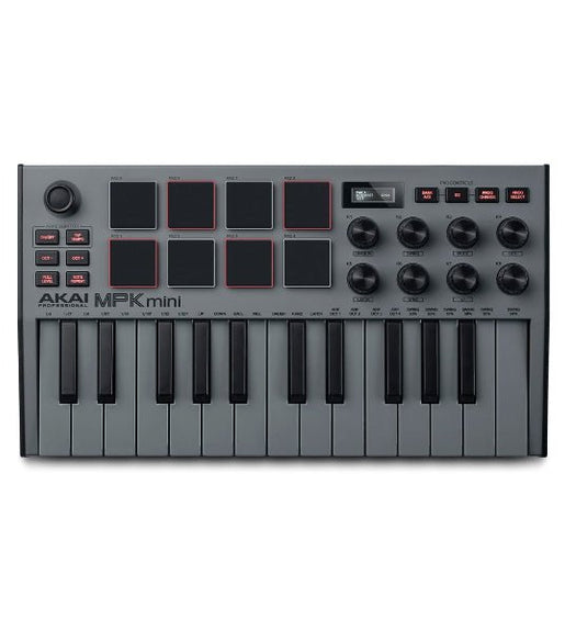 Akai MPK Mini MK3 MIDI Controller (Special Edition Grey) - 0694318025659