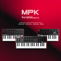 Akai MPK MINI MKIII MIDI Controller - White - 0694318024928