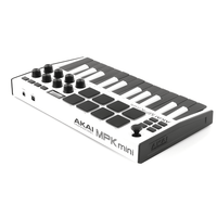 Akai MPK MINI MKIII MIDI Controller - White - 0694318024928