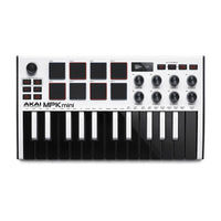 Akai MPK MINI MKIII MIDI Controller - White - 0694318024928