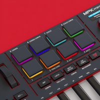 Akai Professional MPK Mini IV – 25 - Key USB MIDI Keyboard Controller Black - 0694318025850