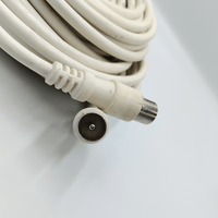 AKAYO FL1000P1 Television Aerial Extension Cable (Male to Female, 10m) - 
