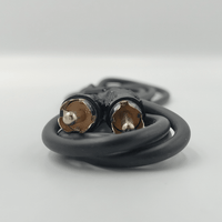 Akayo SP108P1 Single RCA Male to RCA Male Audio Coaxial Cable 1.2m Black - 