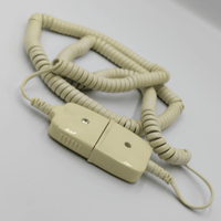 Akayo STSA5-7.5MP1 Telephone Plug to Socket Coiled Extension Lead (7.5m - P1) - 