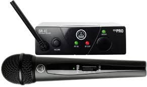 AKG WMS40 MINI Single Wireless Handheld Vocal Microphone System - 9002761031584