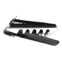 Alice A003A Elastic Classic Guitar Capo | Fully Adjustable | Black - 