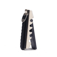 Alice A003A Elastic Classic Guitar Capo | Fully Adjustable | Black - 