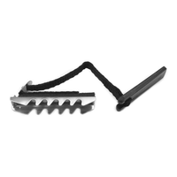 Alice A003A Elastic Classic Guitar Capo | Fully Adjustable | Black - 