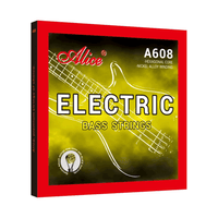Alice A608(4) - M Electric Bass Strings | Medium Gauge (45 - 105) | Nickel Plated - 6970379930687