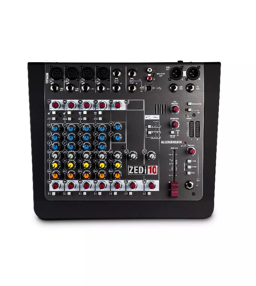 Allen and Heath ZED - 10I 10 Channel Mixer with Audio Interface - 6938122243385