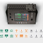 Allen & Heath CQ - 18T – 18 Channel Digital Mixer with Touchscreen - 6938122251434
