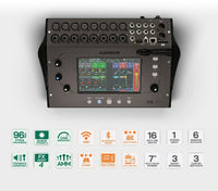 Allen & Heath CQ - 18T – 18 Channel Digital Mixer with Touchscreen - 6938122251434