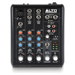 Alto Professional TrueMix 500 - 5 Channel Analog Mixer with USB - 0816311012195