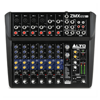 Alto Professional ZMX122FX - 8 - Channel Compact Mixer With Effects - 816311010177