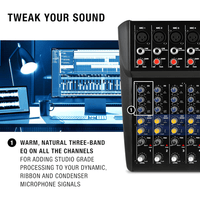 Alto Professional ZMX122FX - 8 - Channel Compact Mixer With Effects - 816311010177