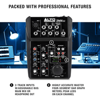 Alto Professional ZMX52 5 Channel Compact Mixer - 816311010153