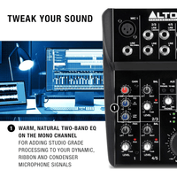 Alto Professional ZMX52 5 Channel Compact Mixer - 816311010153