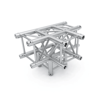 Alustage Quad 290 Truss T - Piece Aluminum 4 - Way - 