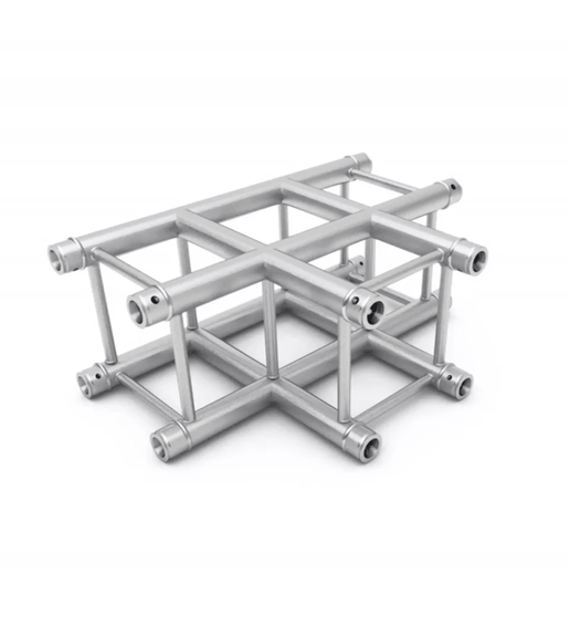 Alustage Quad 290 Truss T - Piece Aluminum 4 - Way - 