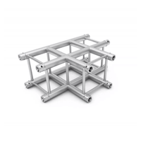 Alustage Quad 290 Truss T - Piece Aluminum 4 - Way - 