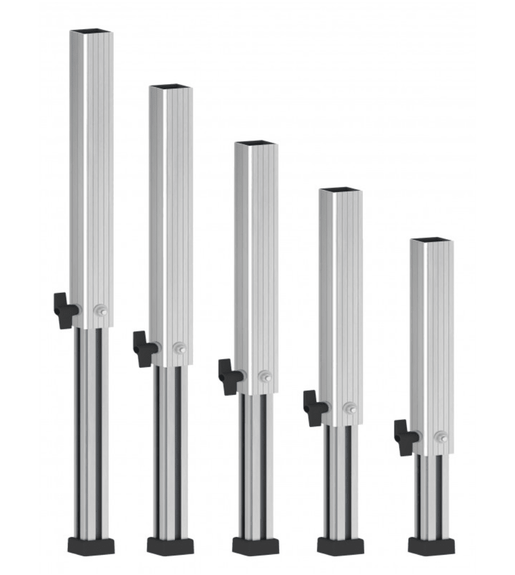 Alustage Telescopic Adjustable Platform Leg (600mm - 1000mm) - 