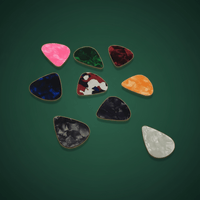 Andalusia GP 0.46mm Guitar Picks (Assorted Colors) - 