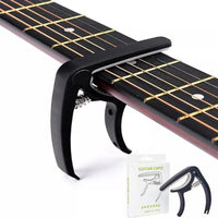Andalusia Guitar Capo for 6 String Guitars - Black - 