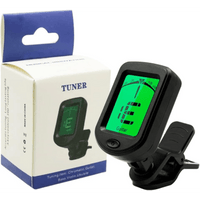 Andalusia Professional Clip - on Guitar Tuner for Acoustic/Electric/Ukulele Guitars - 