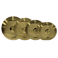 Arborea CS-Hero-4 Hero Series Drum Cymbal Pack (Set of 4) - 