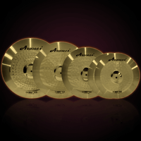 Arborea CS-Hero-4 Hero Series Drum Cymbal Pack (Set of 4) - 