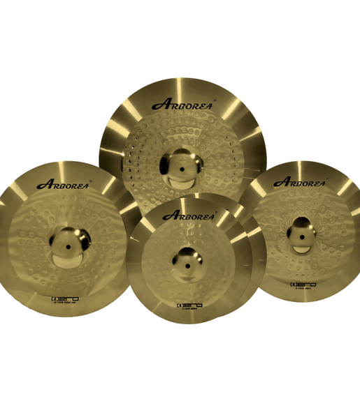 Arborea CS-Hero-4 Hero Series Drum Cymbal Pack (Set of 4) - 