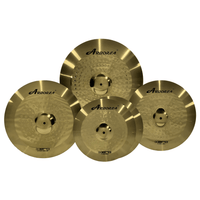 Arborea CS-Hero-4 Hero Series Drum Cymbal Pack (Set of 4) - 