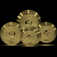 Arborea CS-Hero-4 Hero Series Drum Cymbal Pack (Set of 4) - 