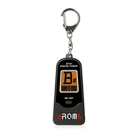 Aroma AT - 01 Keyring Guitar Tuner | Portable Clip - On Chromatic Tuner - 694320768087