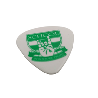 Ashton ASH-608955 Hard Celluloid Guitar Picks (White) - 