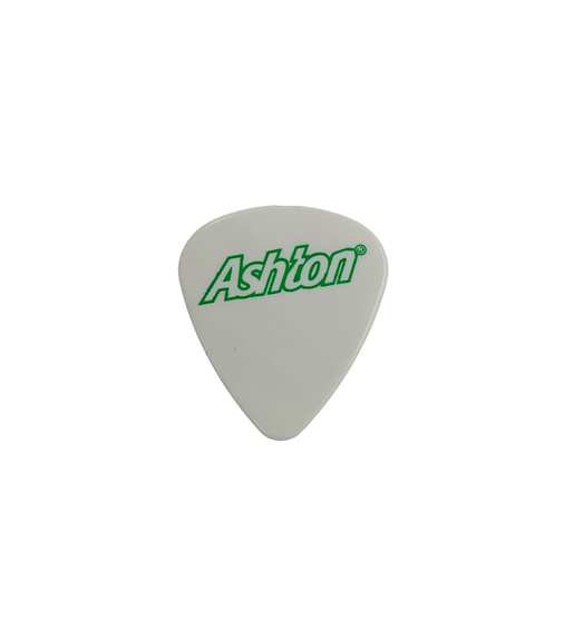 Ashton ASH-608955 Hard Celluloid Guitar Picks (White) - 