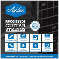 Ashton ASPA12 12 - String Acoustic Guitar Strings | Light Gauge Set - 9356790027583