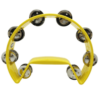 Ashton AT - HNT16SYL Half - Moon Tambourine - Yellow - 