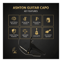 Ashton CP2 Quick - Release Trigger Style Guitar Capo - 9335679011776