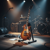 Ashton GSA A - Frame Universal Guitar Stand - 