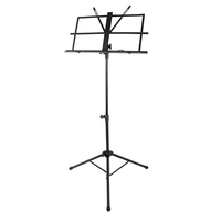 Ashton MS3129B Music Stand with Bag Black - 9356790027392