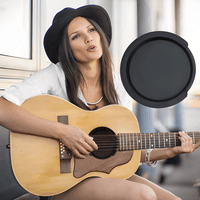 Ashton SHM5 Guitar Soundhole Muffler Black - 9335679000688