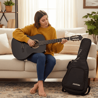 Ashton SPCG44 BK Classical Guitar Starter Pack - 9356790020508