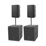 Audiocenter COMAUD015 CA Jam Pack 12 & Sub Active 3-Way Combo System - 