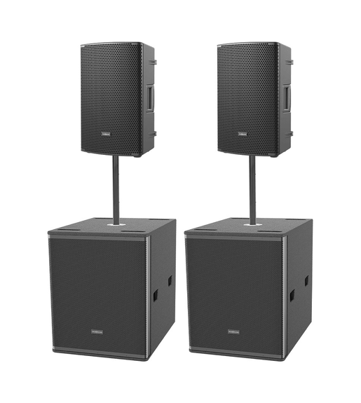 Audiocenter COMAUD015 CA Jam Pack 12 & Sub Active 3-Way Combo System - 